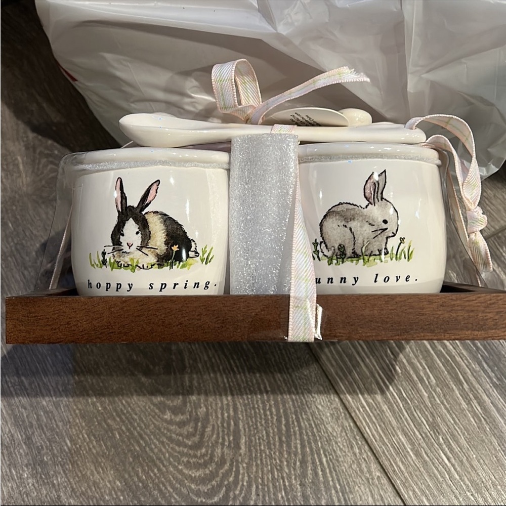 Rae Dunn Bunny Jars